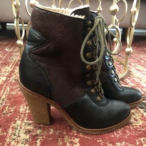 Sam Edelman leather Heeled boots